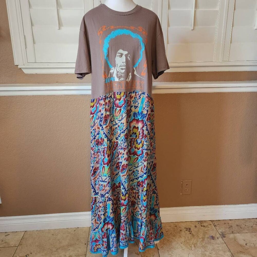Gap Jimi Hendrix Upcycled Dress Size Medium